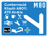 M80 Junction 4a,5