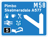 M58 Junction 5