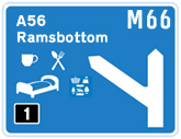 M66 Junction 1