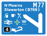 M77 Junction 4