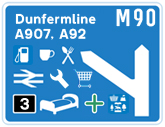 M90 Junction 3